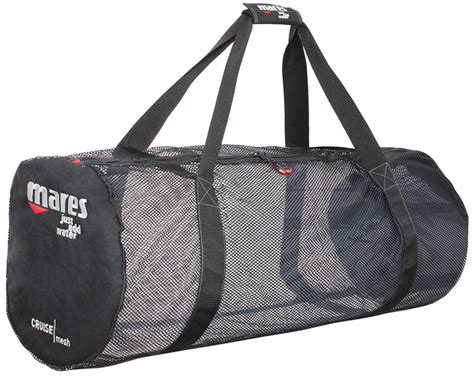 scuba diving mesh gear bag.